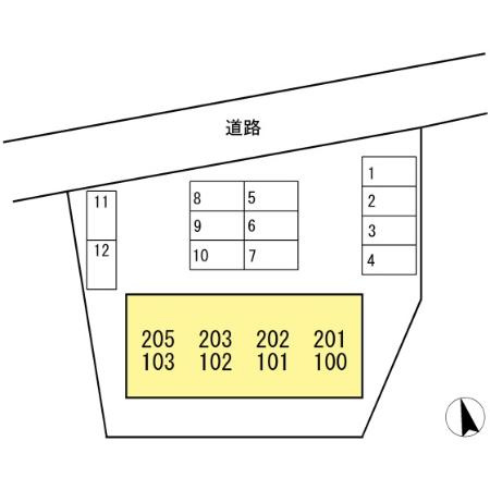 【区画図】 | セジュール大松