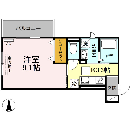 【間取り】 | リッツ レジデンス　B棟