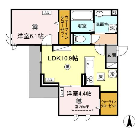 【間取り】 | ヌォーヴァ　ルーチェ　