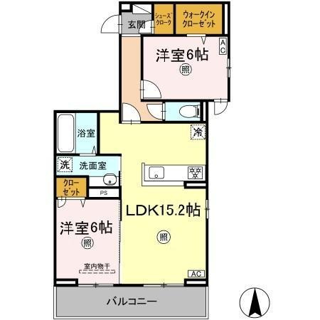 【間取り】 | アルモ　ギオーネ　