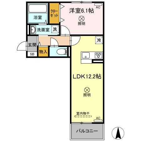【間取り】 | メセタ B棟