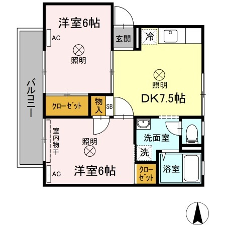 【間取り】 | シンフォニー１２