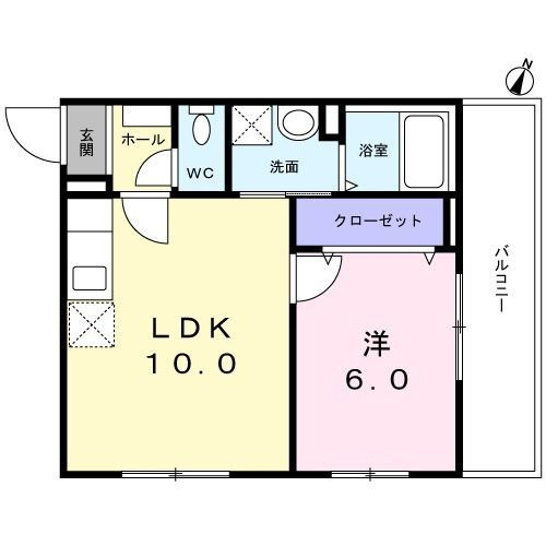 グリーンアースの間取り