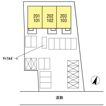 【駐車場】 | ドルチェ洲崎 | 別のお部屋のお写真になります。