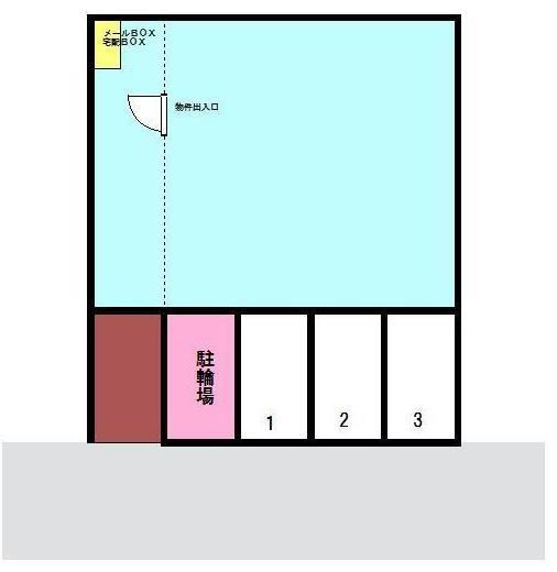 Rian伊福町の区画図