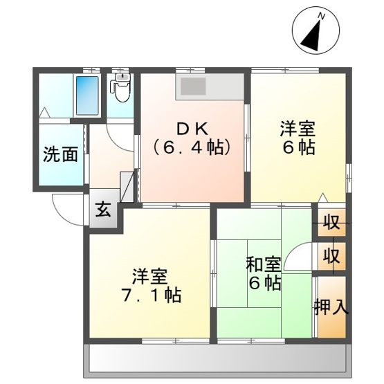 【間取り】 | シャーメゾン21A　