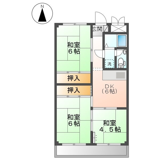 【間取り】 | サンライフ大元