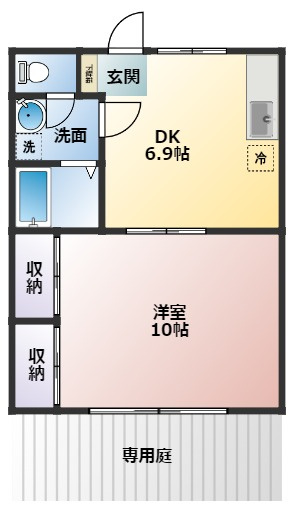 【間取り】 | ヴィレッジ君津