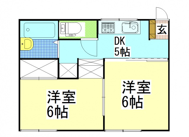 【間取り】 | ファミール鹿田
