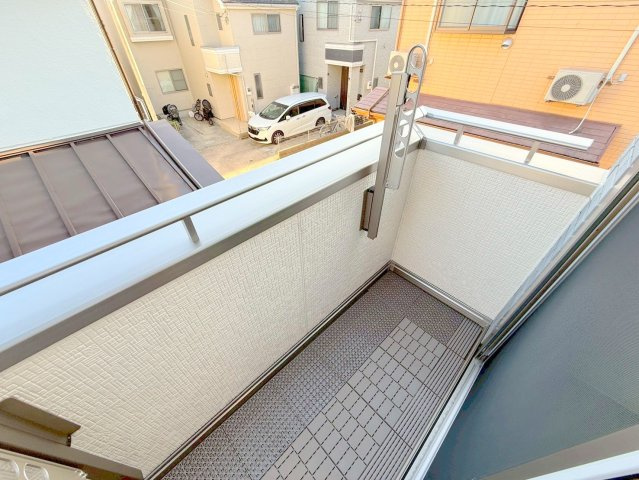 リヴィエール　下井草のバルコニー