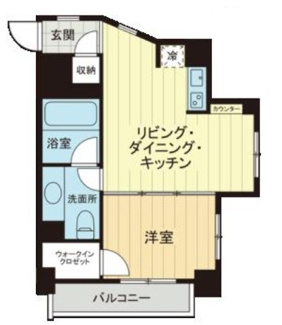 【間取り】 | ベルファース大井町 | 間取りです。