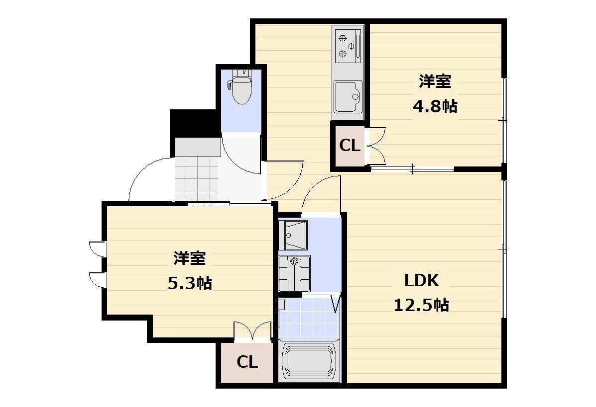 maison ohanaの間取り