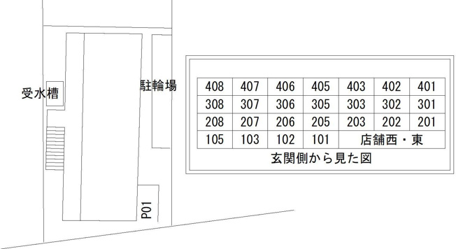 【区画図】 | グランツ大元駅前