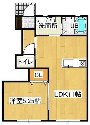 【間取り】 | フォレスト平野A 東棟