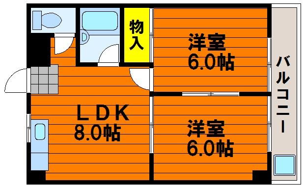 【間取り】 | メゾンフルールⅠ
