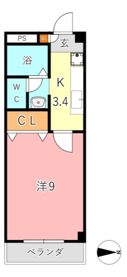 【間取り】 | レポーズ春日