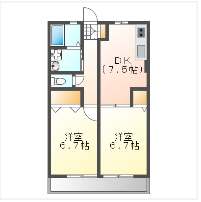 【間取り】 | プログレⅠ