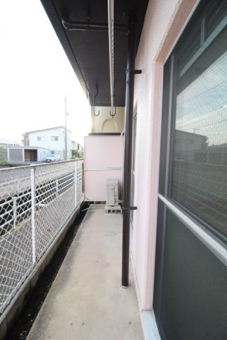 メゾン富田のバルコニー