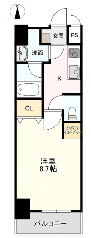 【間取り】 | 柳町CORAL