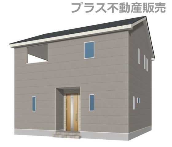 【外観】 | 福岡市南区警弥郷3丁目第13　1号棟（全1棟）【仲介手数料無料・0円】 | 完成イメージの外観パースです。