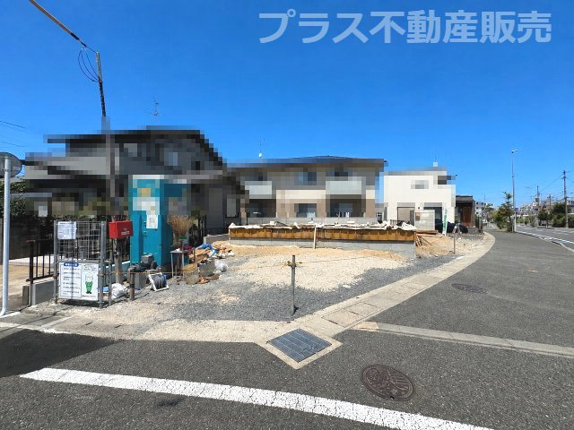 【外観】 | 福岡市南区警弥郷3丁目第13　1号棟（全1棟）【仲介手数料無料・0円】 | 現地写真。プラス不動産販売なら、現場の全ての棟をまとめてご見学頂けます。