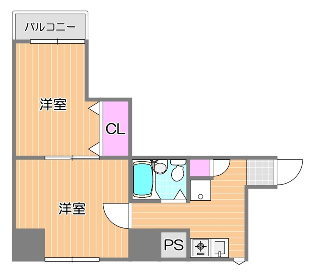 【間取り】 | 第一天瀬ビル
