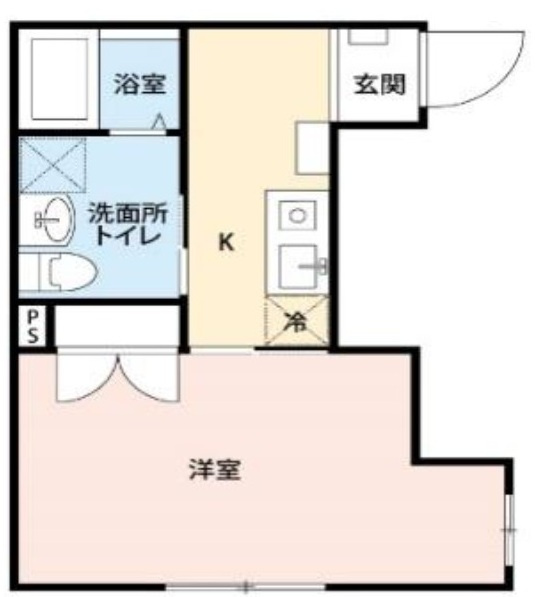 ｎｏｚｏｍｉｏ生麦ＷＥＳＴの間取り|間取りです。