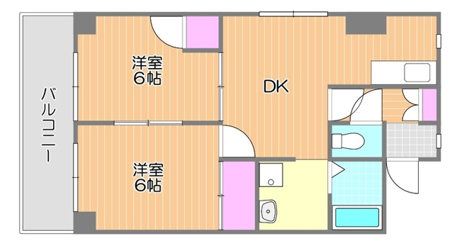【間取り】 | 岡山二の丸ビル