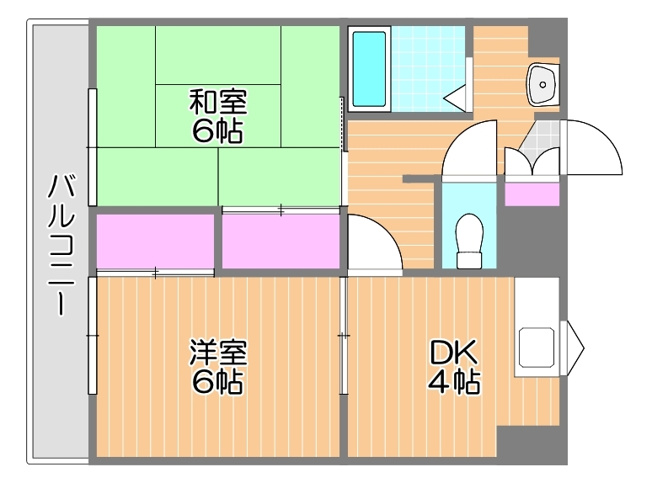 【間取り】 | JP岡山医大東