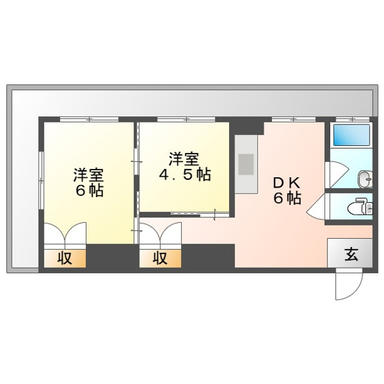 【間取り】 | 第一大興ビル