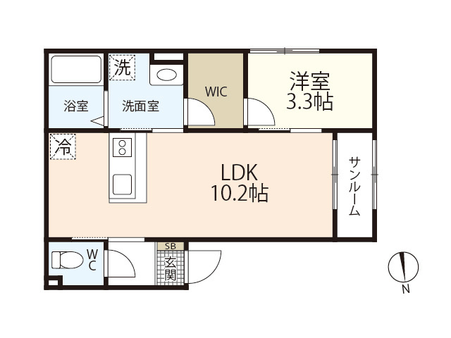 【間取り】 | REGALE NANOKAICHI