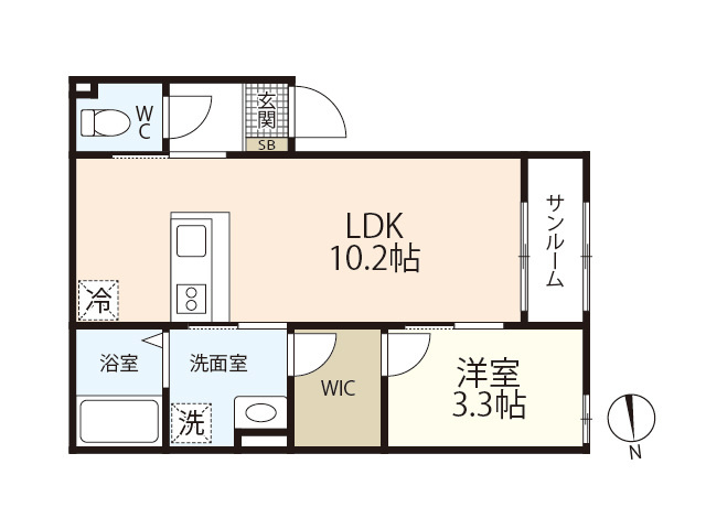 【間取り】 | REGALE NANOKAICHI