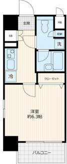 【間取り】 | クレアール大崎 | 間取りです。