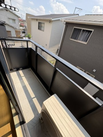 パトリア山崎のバルコニー