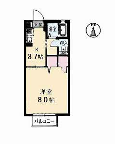 【間取り】 | シャーメゾンスイート　Ｃ棟