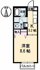 【間取り】 | 杉乃子ハイム
