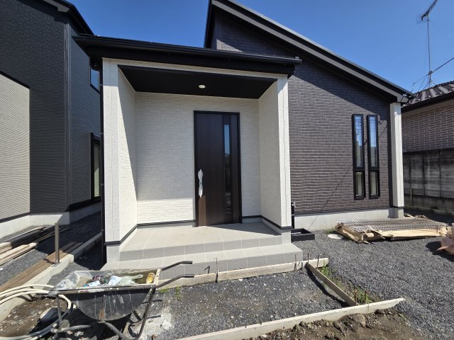 新築　太田市鳥山上町　3号棟の外観パース|3号棟の外観イメージ図です。