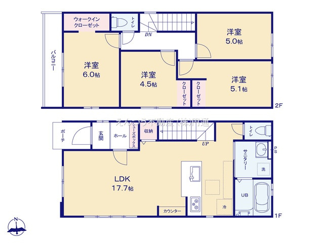 栄生3期の間取り
