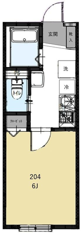 ホープアイランドの間取り