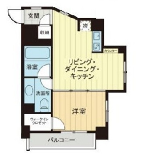 【間取り】 | ベルファース大井町 | 間取りです。