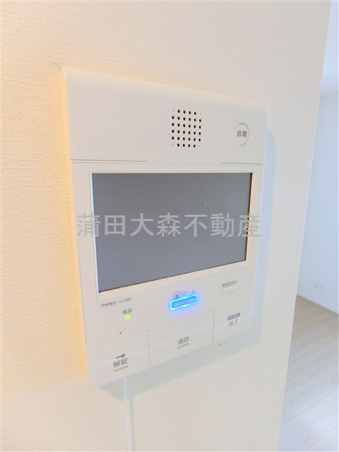 パークアクシス東蒲田 の設備|モニター付きインターホン