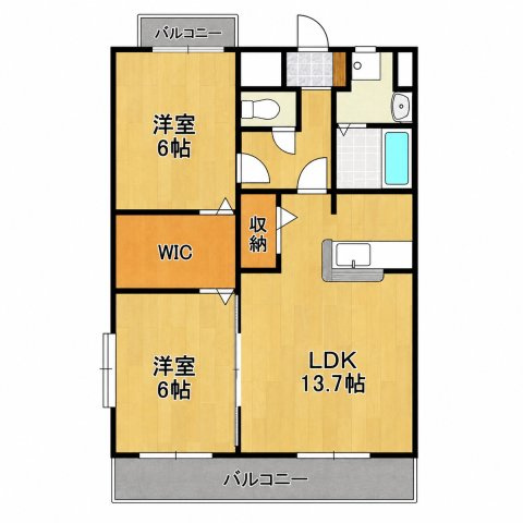 グランドゥールの間取り