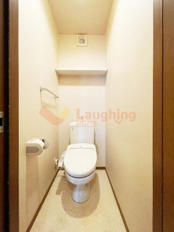 ビューアゼリアのトイレ|落ち着いた色調のトイレです※別号室のお写真になります。