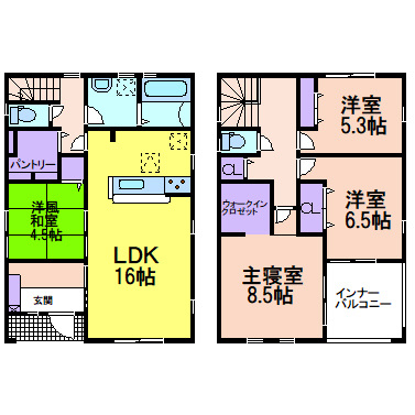Livele Garden.S 第1栃木都賀町平川の間取り|〇間取り〇
４LDK＋WIC　