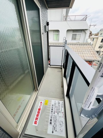 エムライズ材木町のバルコニー