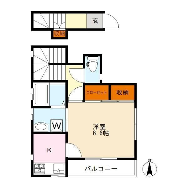 フラワーハイツの間取り