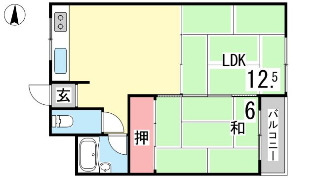 【間取り】 | メゾン甲南