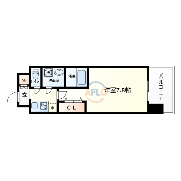 リッツ桜宮パークフロントの間取り|リッツ桜宮パークフロント　間取り