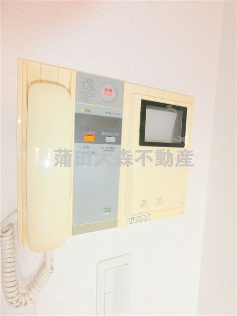 サンテミリオン大森の設備|TVモニター付オートロック　インターホン