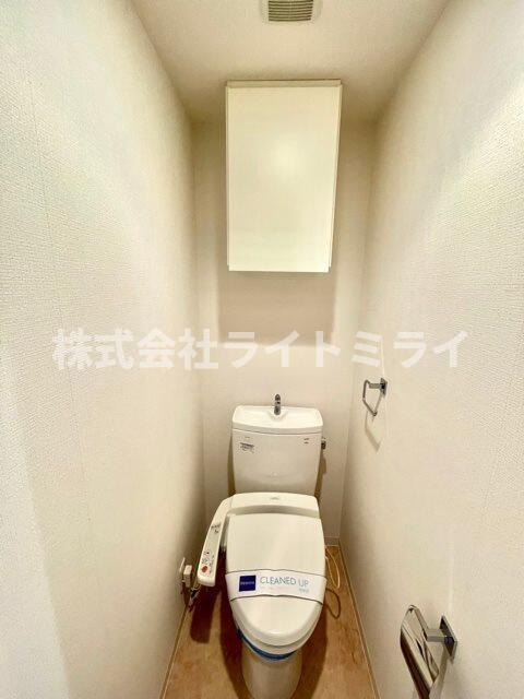 レジディア四谷三丁目のトイレ
